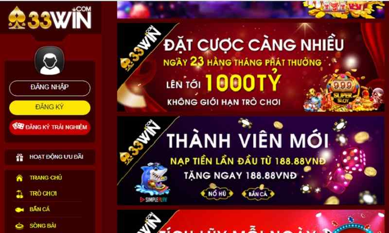 Khuyến mãi 33win cho tân thủ